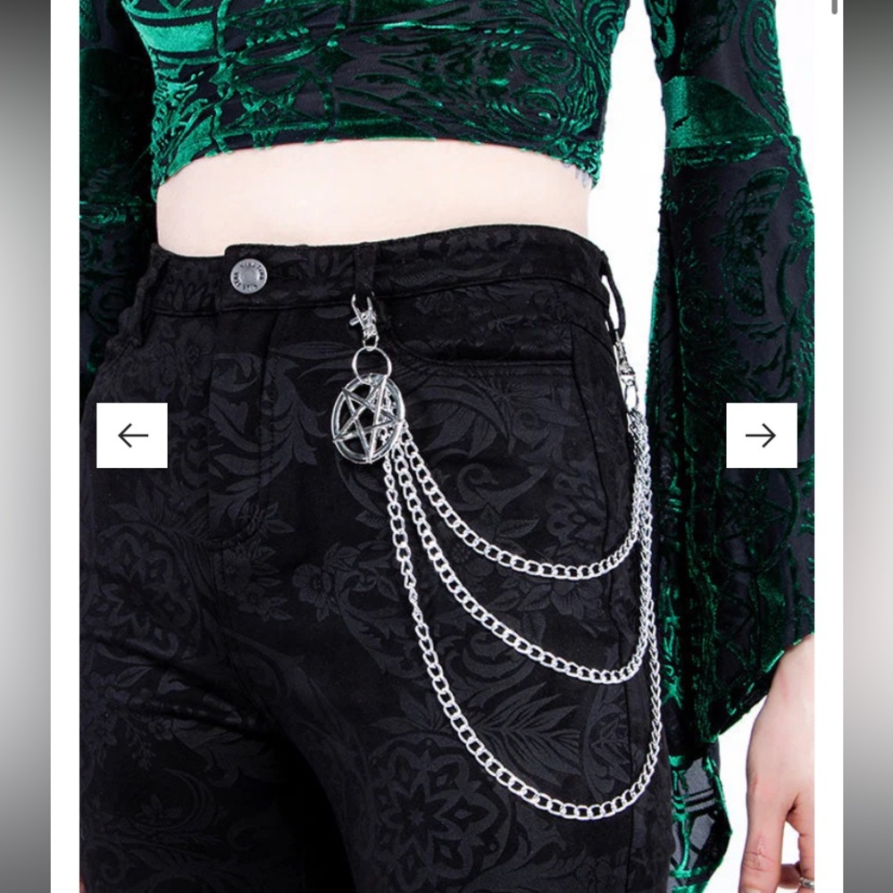 Killstar “No Masters” Belt Chain